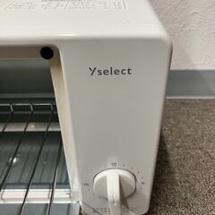 【2000円】引越し・新生活に！Yselect シンプルオーブントースター (2024年製/1000W) 【美品】の画像