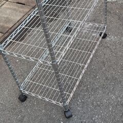 【リサイクルショップどりーむ天保山店】No.4900 　メタルラック　写真参照🎵　美品ですよ～🎵の画像