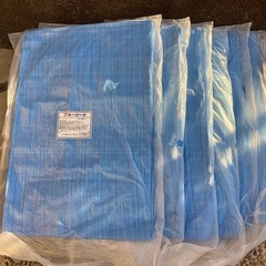 ブルーシート(3.6m×5.4m) 6枚まとめての画像