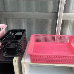 プラかご4点の画像