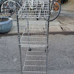 【リサイクルショップどりーむ天保山店】No.4902　メタルラック　写真参照🎵　美品ですよ～🎵の画像