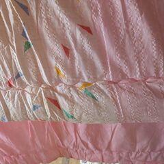 ジュニア　掛ふとん　夏掛　中綿ポリエステル　綿量0.7kg　軽量　125✕175　キルティング加工　無料の画像