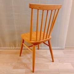 モモナチュラル　ダイニングチェア　2脚の画像