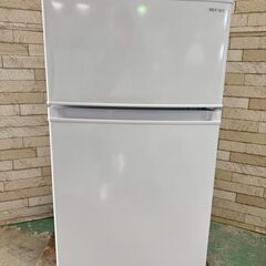 【高年式】大阪送料無料★3か月保障付き★冷蔵庫★ヤマダ★2ドア★2024年★YRZ-C09MW★IR-470の画像