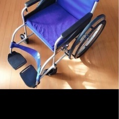 未使用品　車椅子  車いす（自走・アルミ）背固定 NEO-0(400MM) ｸﾙﾏｲｽ(ｼﾞｿｳ･ｱﾙﾐ)ｾｺﾃｲ【日進医療器】　定価5万の画像