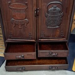 【リサイクルショップどりーむ天保山店】No.4908　棚　写真参照🎵　レトロ風　の画像