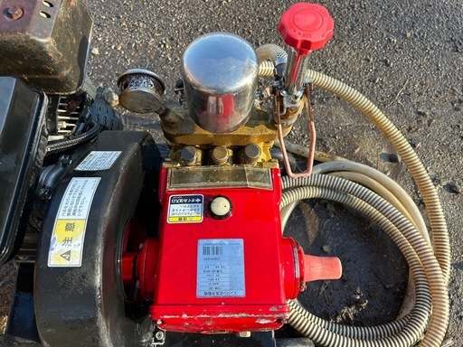 工進　エンジン式洗浄動噴　高圧洗浄機 洗車　最高圧力3.8MPa ガンホース、給水排水ホース付き 4馬力 DM-30 動力噴霧機 ガソリン  外壁　造園　田んぼ　消毒　除草　散水 高圧洗浄　動噴　潅水　防除 キャリー付き 簡易始動動画あり 宮崎