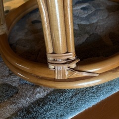 籐椅子 回転式
の画像