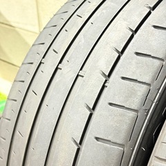 【セール】245/45R18 100Y XL 中古タイヤ　4本　2024年製の画像
