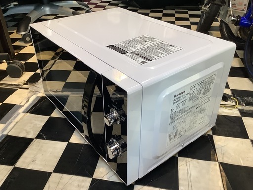 【リサイクルサービス八光】2022年製　東芝 電子レンジ 17L フラットタイプ ER-WM17-W_1