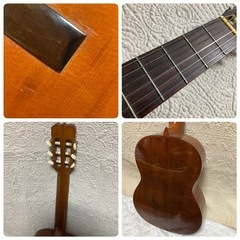 B548 SUZUKI クラシックギター ケース付き　手引き　ジャパンビンテージの画像