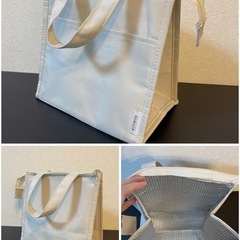 美品！★3coins★マチ広ランチボックス（税込2980円）の画像