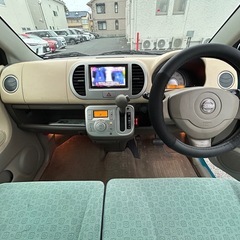 🉐今月の目玉‼️日産モコ上級グレード‼️車検９年10月‼️バックカメラ写真あり‼️ナビ、TV、DVD映画鑑賞❣️内装も綺麗‼️エンジン、エアコン絶好調‼️タイヤバリ山です‼️の画像