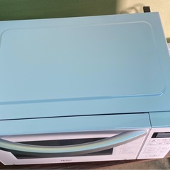 & ヘルツフリー電子レンジ　Haier ハイアール　JM-FH18H 50/60Hz 2021年製　動作確認済みの画像