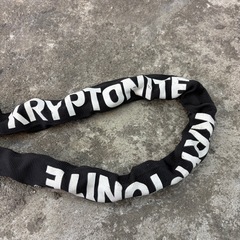 ［自転車専門店］USEDロック☆クリプトナイト・自転車チェーンロックの画像