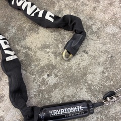 ［自転車専門店］USEDロック☆クリプトナイト・自転車チェーンロックの画像