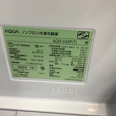 Aqua 4ドア冷蔵庫の画像