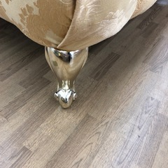 【ドリーム川西店御来店限定】☆ジモティー見たよ♪割引☆2Pソファ　ダムスク柄　クリーニング済み 【2125560000032873】の画像