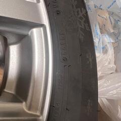 プリウスに装着されていたノーストレックN5 195/65R15 スタッドレス 冬タイヤ4本セットです。の画像