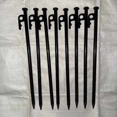 鍛造ペグ 29cm 8本 収納袋付きの画像