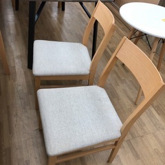 【ドリーム川西店御来店限定】☆ジモティー見たよ♪割引☆ニトリ　ダイニング5点セット　ビーク　クリーニング済み 【2125560000035261】の画像