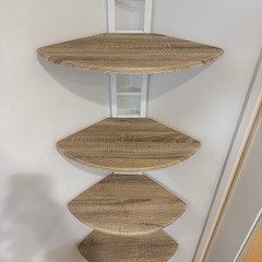 突っ張り コーナーラックの画像