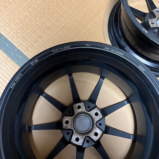 レアマイスター LRF-S9 17インチ 7.5J＋48 5H 114.3 鍛造