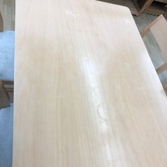 【ドリーム川西店御来店限定】☆ジモティー見たよ♪割引☆ニトリ　ダイニング5点セット　ビーク　クリーニング済み 【2125560000035261】の画像