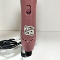 【ヘアアイロン】株式会社レプレゼント 27W コテ ピンク 現地取引限定の画像