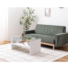 【無料】ガラスローテーブルの画像