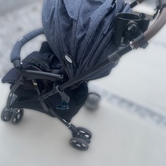 Aprica ラクーナクッションフリー ベビーカー ネイビー レザー　価格交渉可の画像