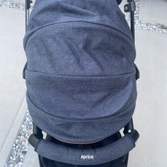 Aprica ラクーナクッションフリー ベビーカー ネイビー レザー　価格交渉可の画像