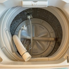 新生活始める方🌸4.5㎏YAMADAヤマダ2014年製YWM-T45A1洗濯機緑•白の画像