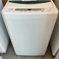新生活始める方🌸4.5㎏YAMADAヤマダ2014年製YWM-T45A1洗濯機緑•白の画像
