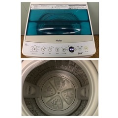 Haier ハイアールJW-C45A 全自動洗濯機 4.5kg 2017年製の画像