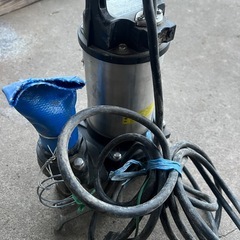 【寺田製作所】汚水用 水中ポンプ 寺田ポンプ製作所 寺田 汚物混入水用 水中ポンプ の画像