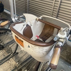 子供乗せ自転車の画像