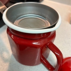 ニトリ　　ホーローオイルポットの画像