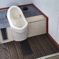 トイレ　簡易トイレ　プレハブ　水洗トイレの画像