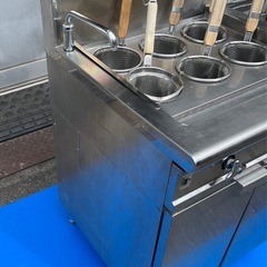 【動確済み】フジマック 業務用 ゆで麺器 FGNB606006A LPガス 6テボ 角槽 幅600×奥600×高800 ゆで麺機 茹で麺器 茹で麺機 厨房 大阪の画像