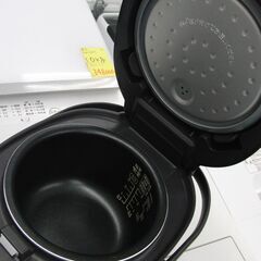 アイリスオーヤマ 3合炊き ジャー炊飯器 2024年製 RC-MDA30-B 炊飯器 札幌 手稲 の画像