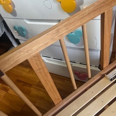 ベビーベッドの画像