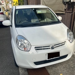 トヨタ、パッソ、R7年12月17日車検切れ迄の出品！