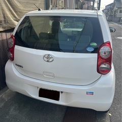 (商談中)12月末貿易行き検討！中古車！トヨタ、パッソ、個人、一時抹消！の画像