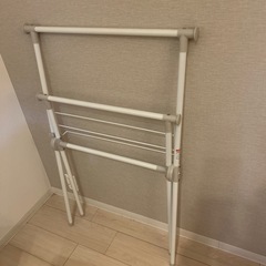 物干し　洗濯干し　ハンガーかけ　折りたたみの画像