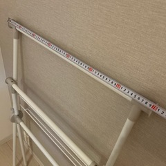 物干し　洗濯干し　ハンガーかけ　折りたたみの画像