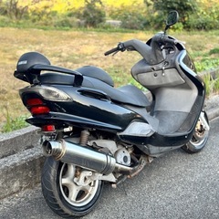 マジェスティ125 125cc 通勤 快速 社外カウル 社外マフラーの画像