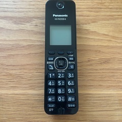 Panasonic VE-GZL40-K KX-FKD559-K　電話　子機の画像