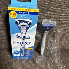 Schick HYDRO5  本体(刃付き)＋替え刃4個の画像