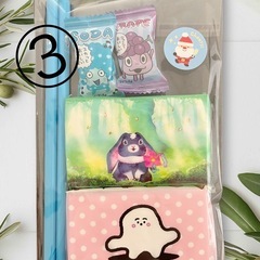 【選べるラッピング🎁】わんぱくギフトC✨️文房具とお菓子の5セットまとめ売りの画像